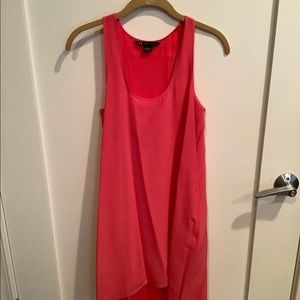 Armani exchange silk tank dress petite 0